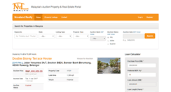 Desktop Screenshot of novalandrealty.com